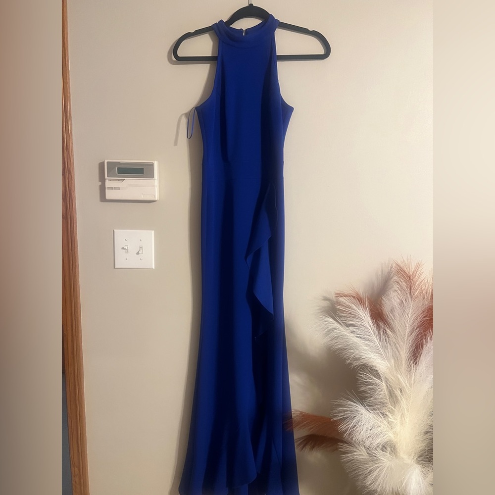 BEAUTIFUL ROYAL BLUE DRESS